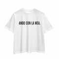 Polera “Ando con la Weá”