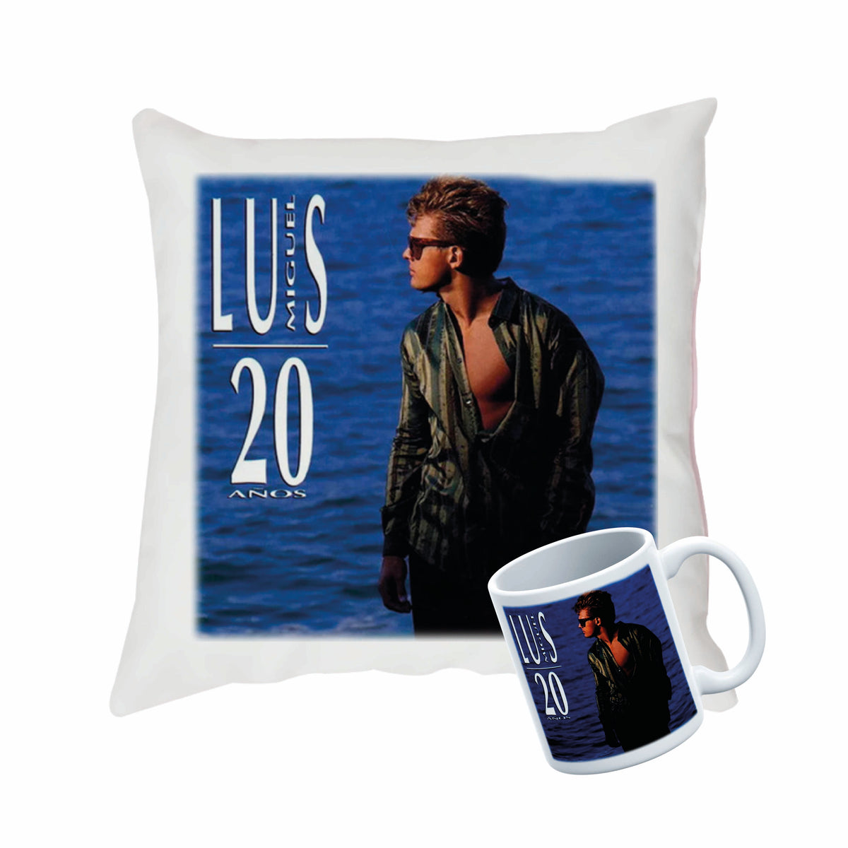 Pack Taza + Cojín de Luis Miguel
