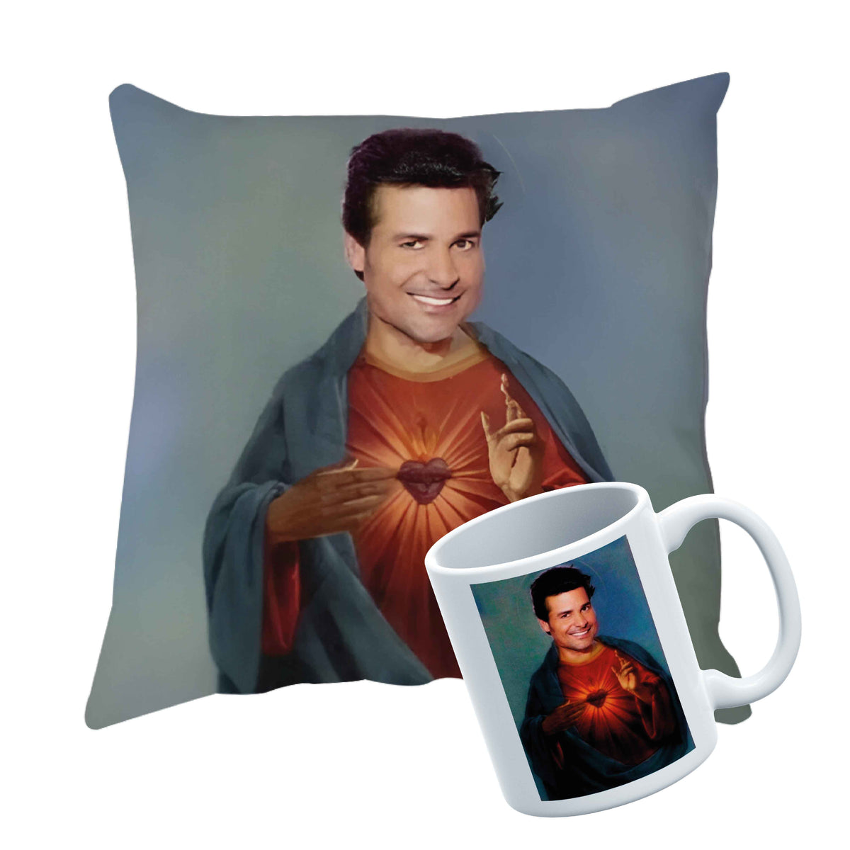 Pack Taza + Cojín de Chayanne