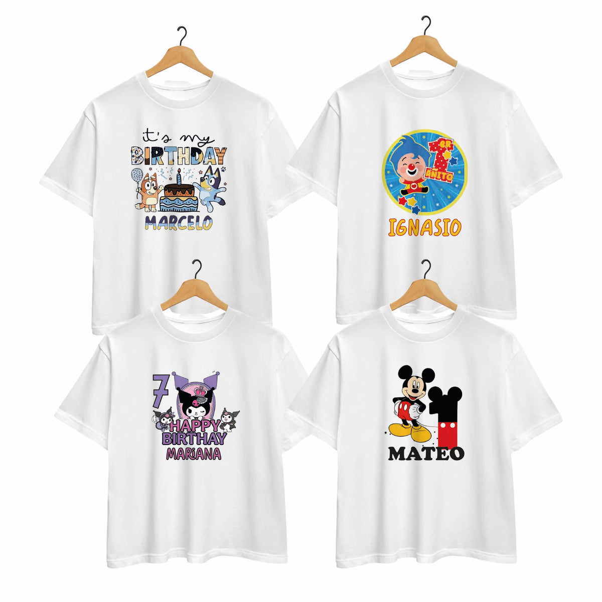 Poleras Cumpleañeras