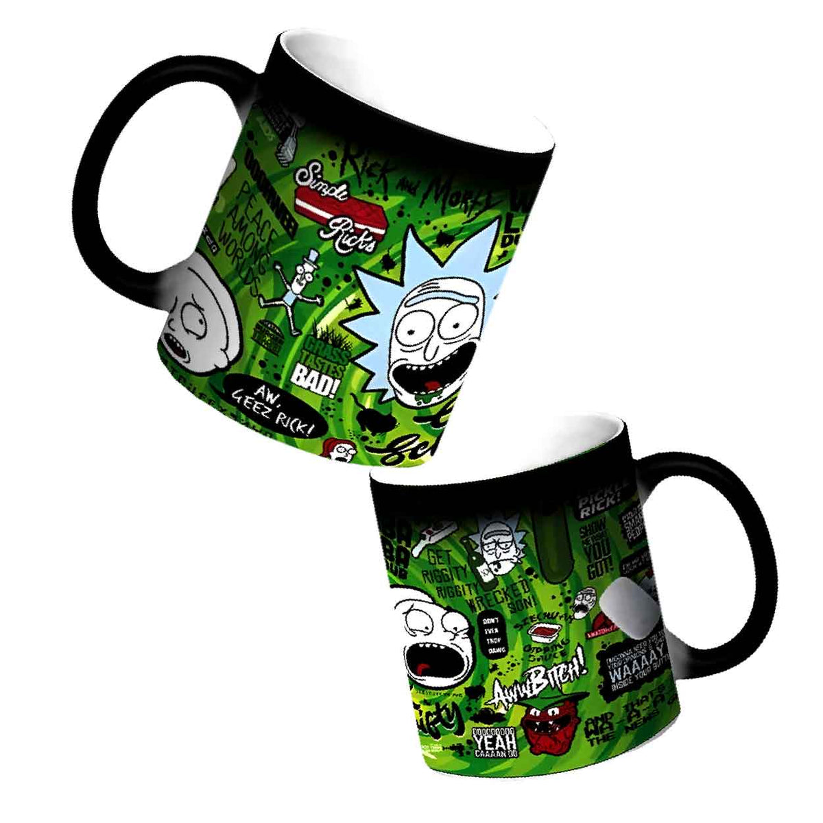 Taza Mágica Rick & Morty
