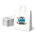 200 Unid Bolsas Kraft con tu Logo