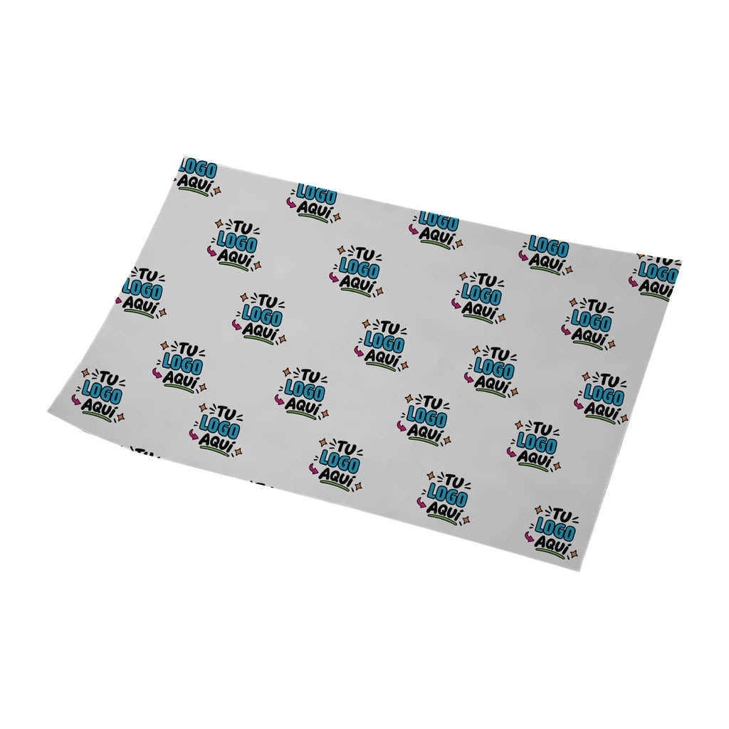 1000 Unid Papel Antigrasa Personalizado 25 x 38 cm