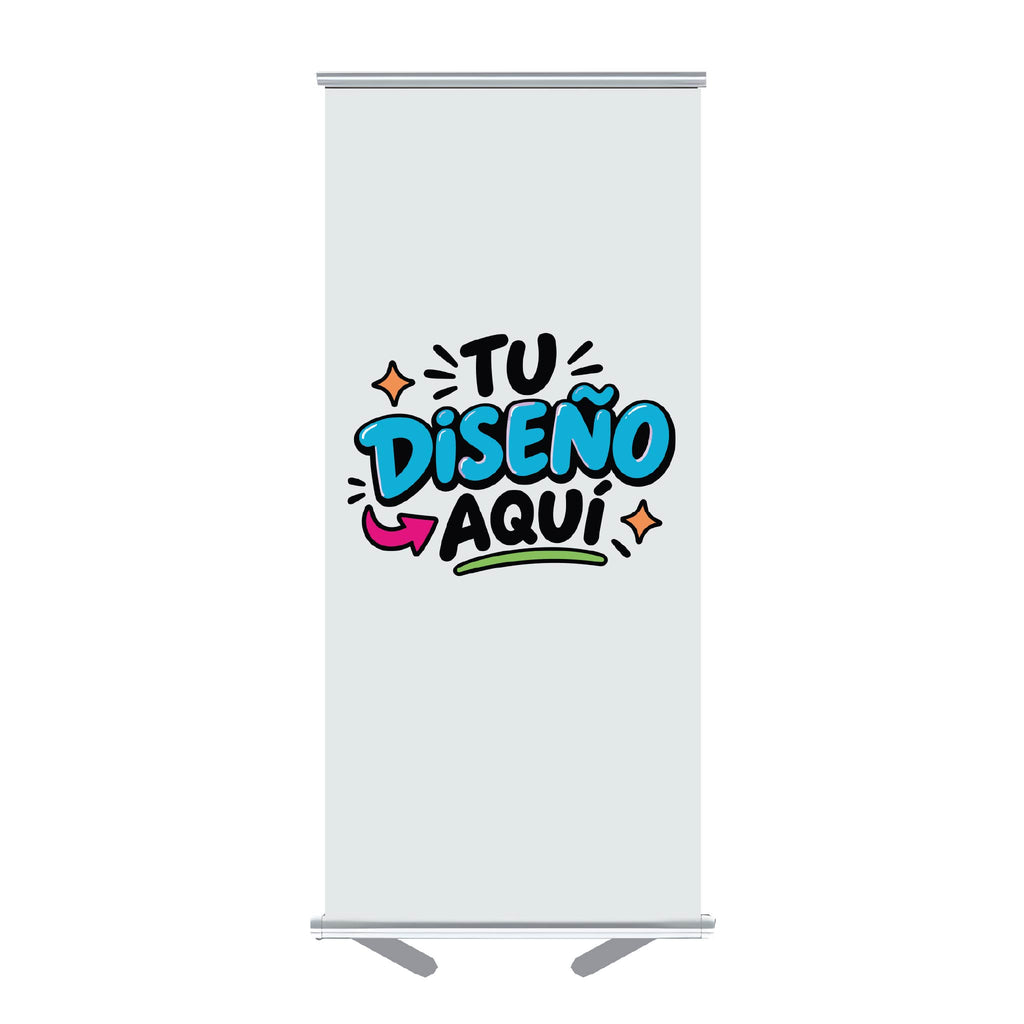 Pendón Roller 0,80 × 2 m Personalizado