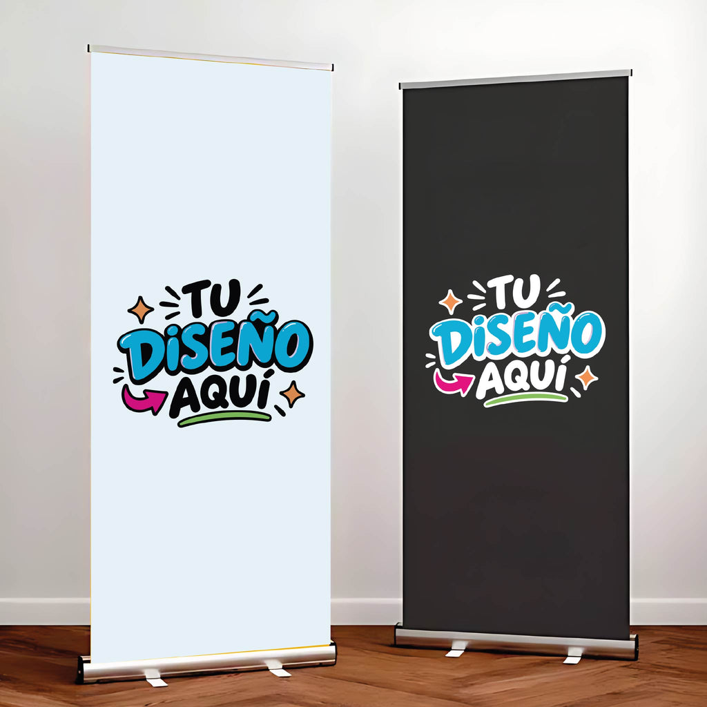 Pendón Roller 0,80 × 2 m Personalizado