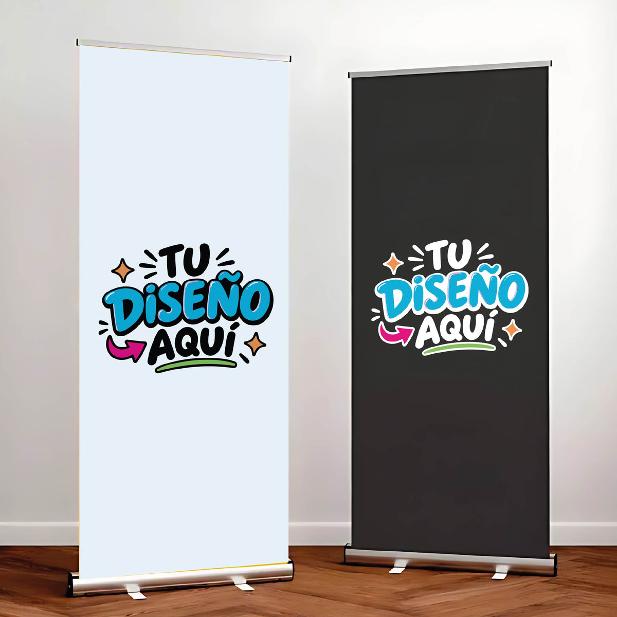 Pendón Roller 0,80 × 2 m Personalizado