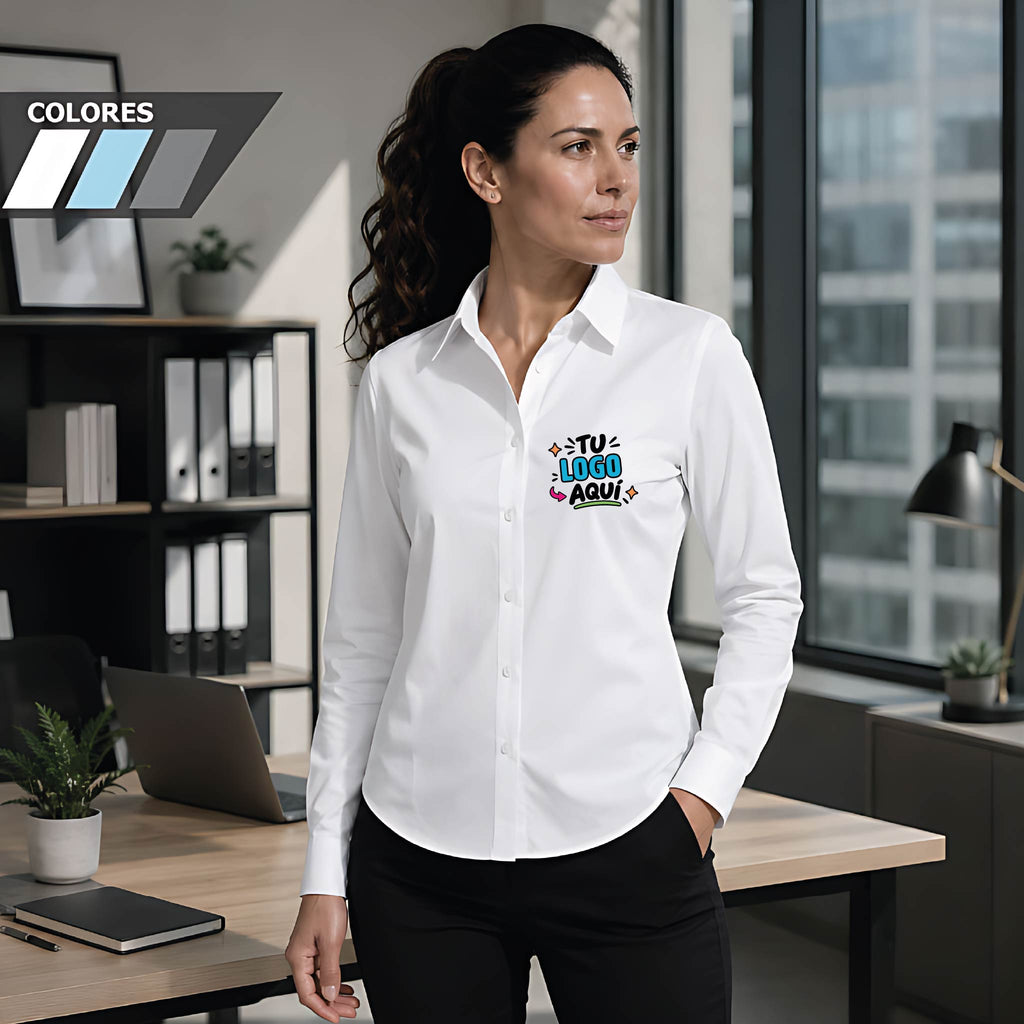 Blusa Corporativa Estampada