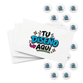 Pack de Fidelización Personalizado | 100 Tarjetas + 1000 Stickers