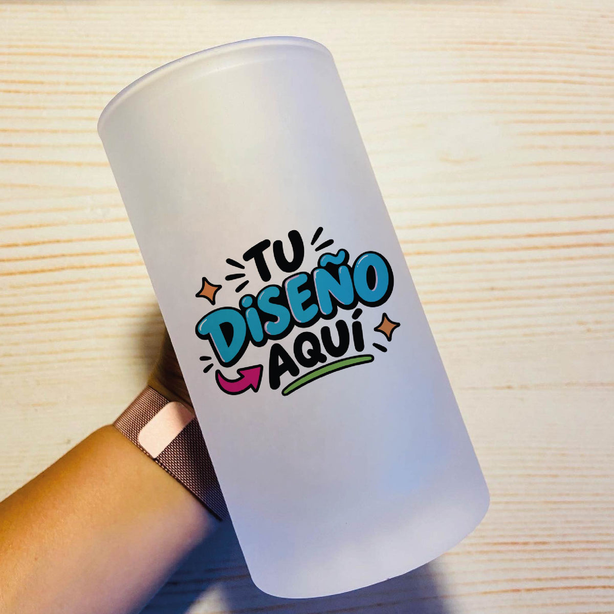 Pack 6 Vasos Shopero Personalizados