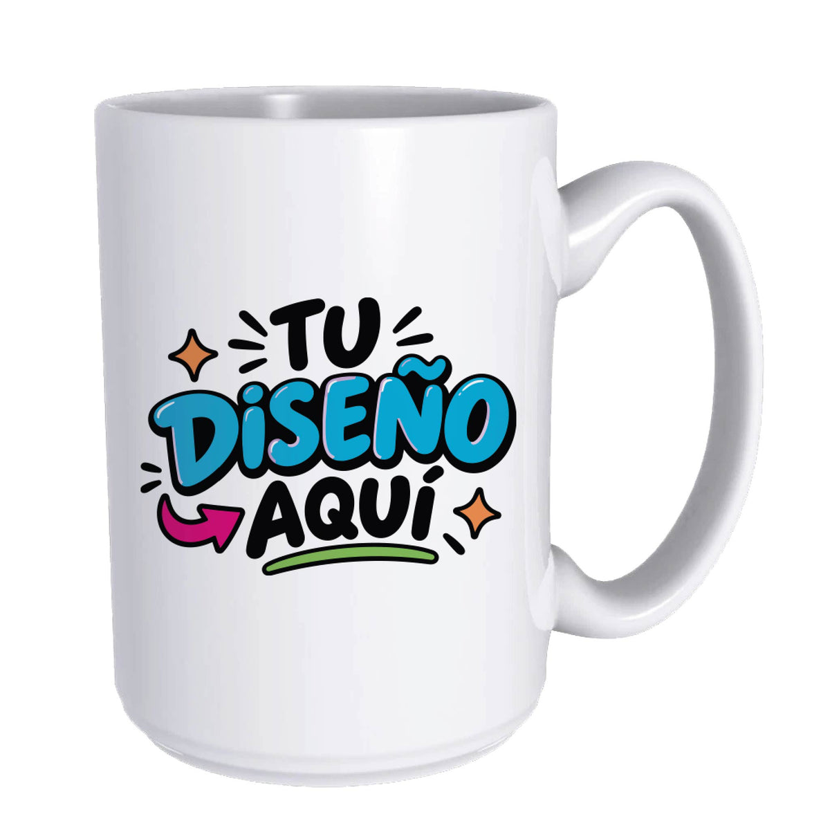 Pack 6 Tazas 15 oz Personalizadas