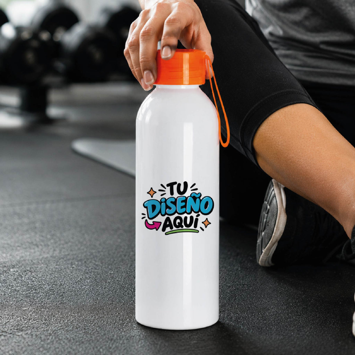 Botella Tapa color personalizada