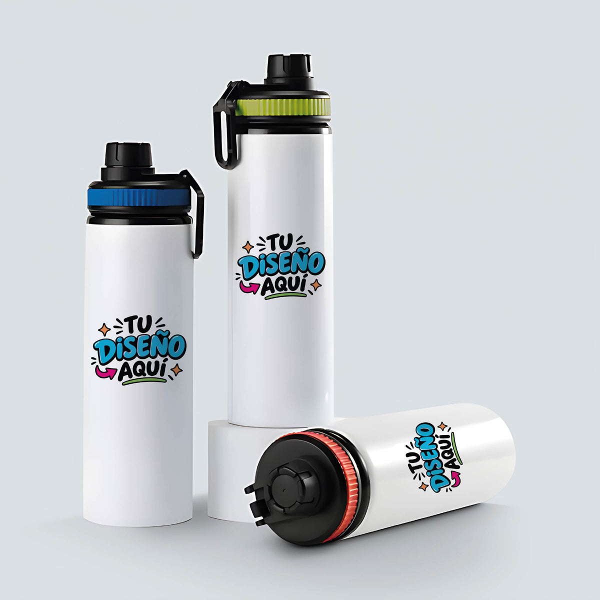 Botella Deportiva Personalizada con Asa