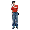 Figura Jin BTS Tamaño Real en Foamex