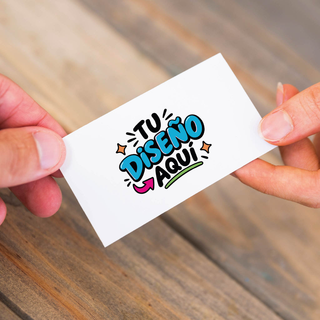 100 Unid Tarjetas de Presentación Impresa 1 lado