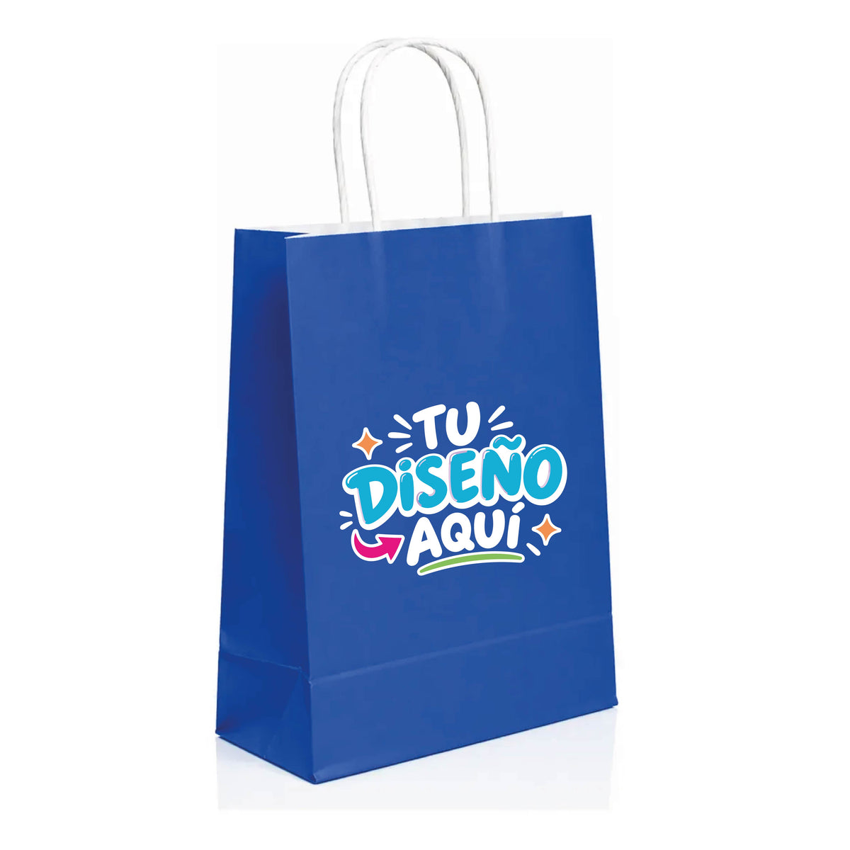 10 Unid Bolsas de Papel Personalizadas