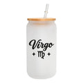 MasonJar Tapa Bambú y Bombilla Con tu signo