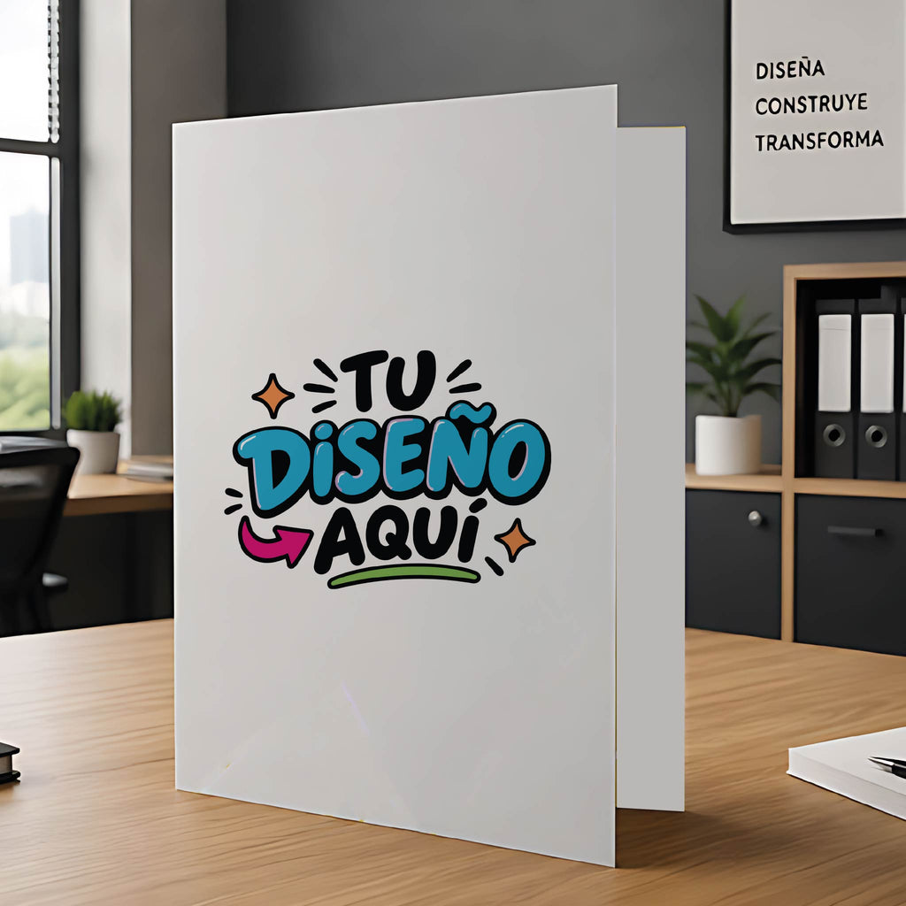 20 Unid Carpetas Corporativas Personalizadas
