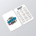 100 Unid Calendario de Bolsillo