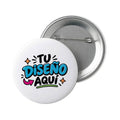 30 Unid Chapitas Pin Personalizadas con Logo