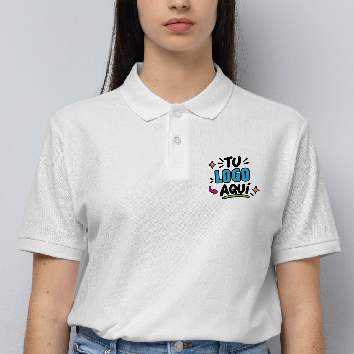 Polera Piqué Personalizada con Logo