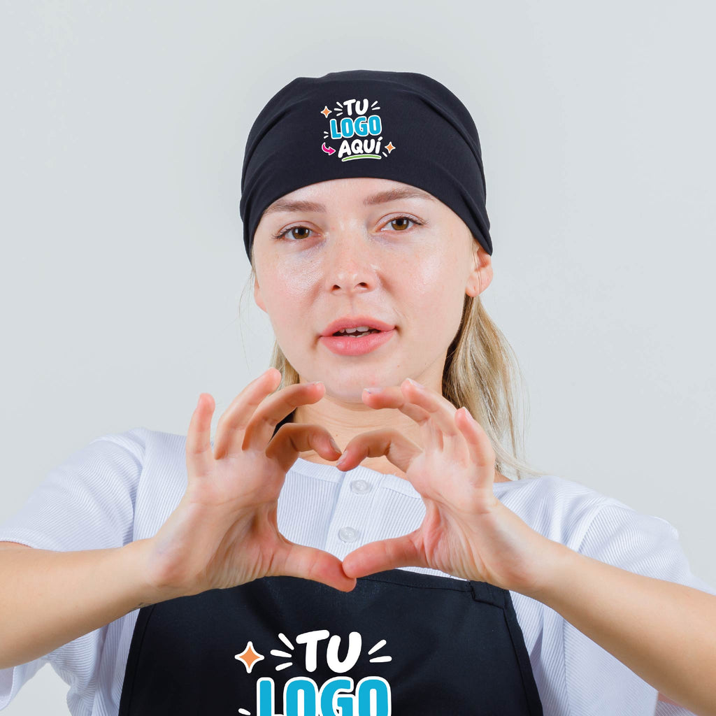 Gorro de cocina/ Cofia Personalizado con Logo