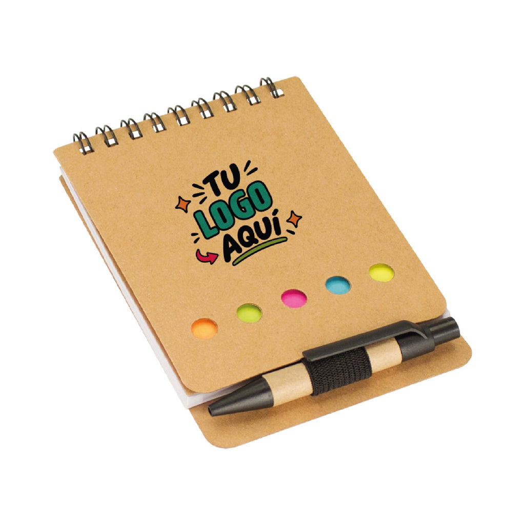 100 Unid Libreta Personalizada Notas y Lápiz