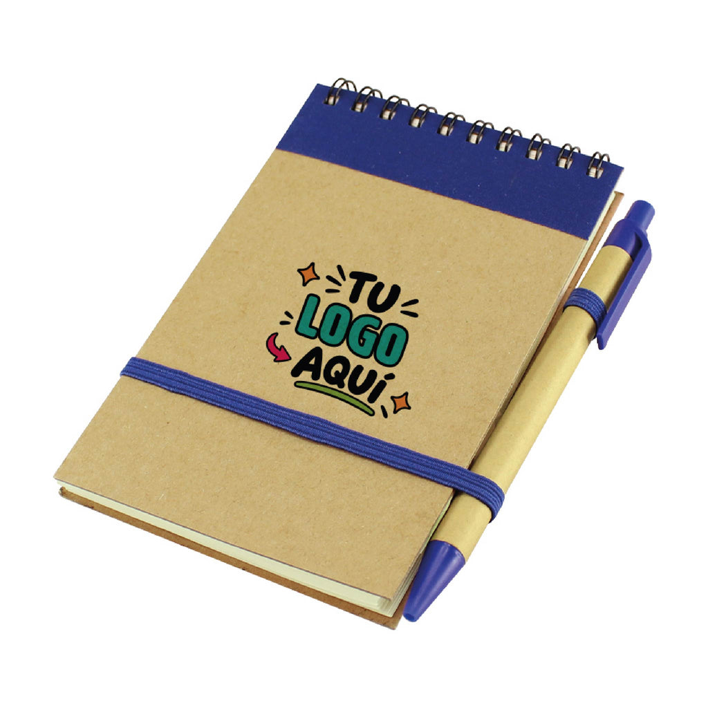 100 Unid Libreta Personalizada con Lápiz