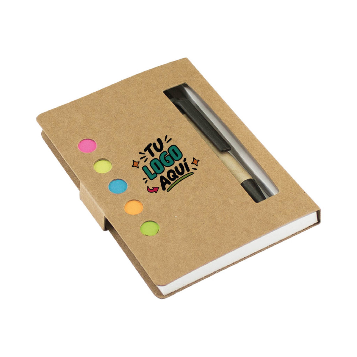 100 Unid Libreta Personalizada con Notas y Lápiz