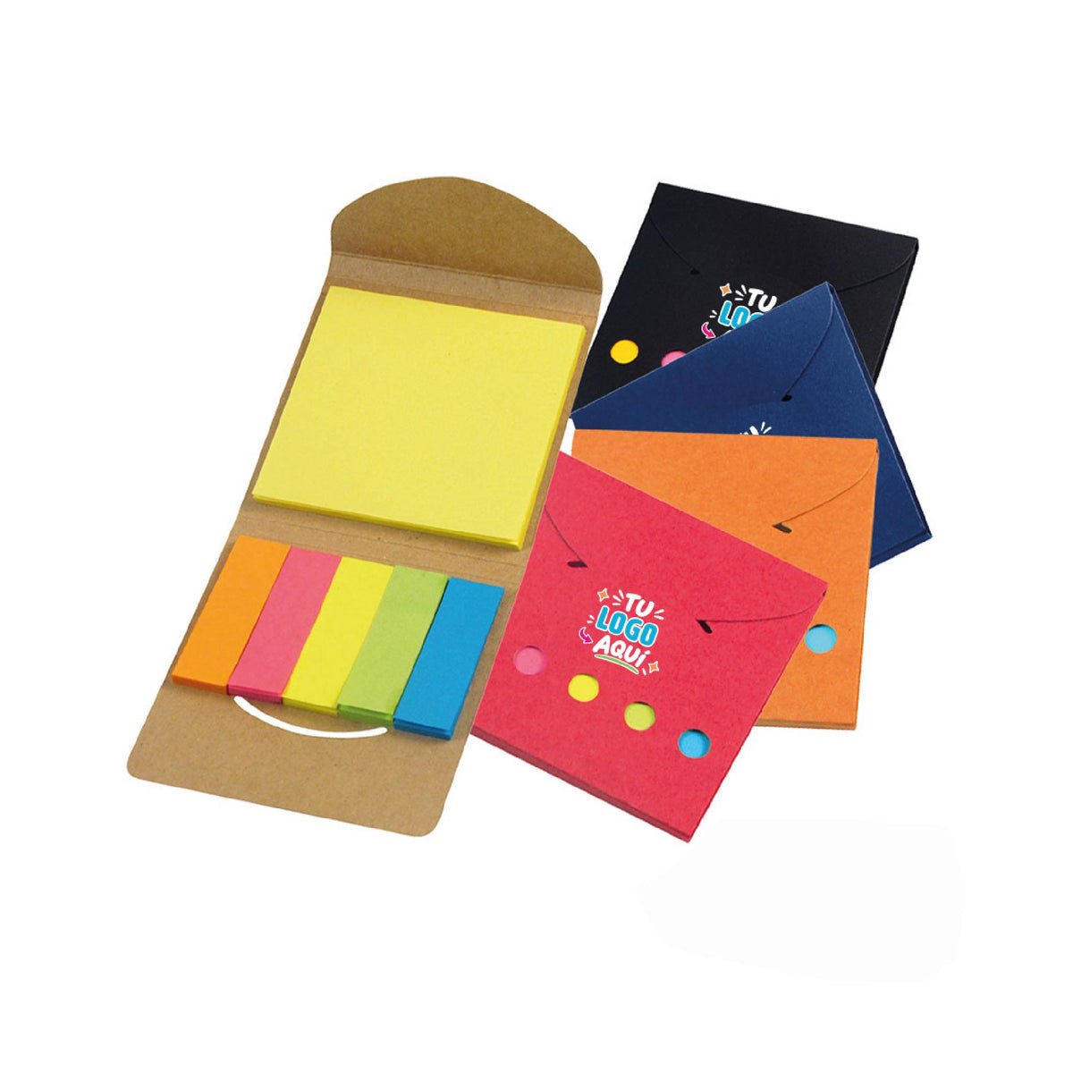 100 Unid Set de Notas Adhesivas Personalizado