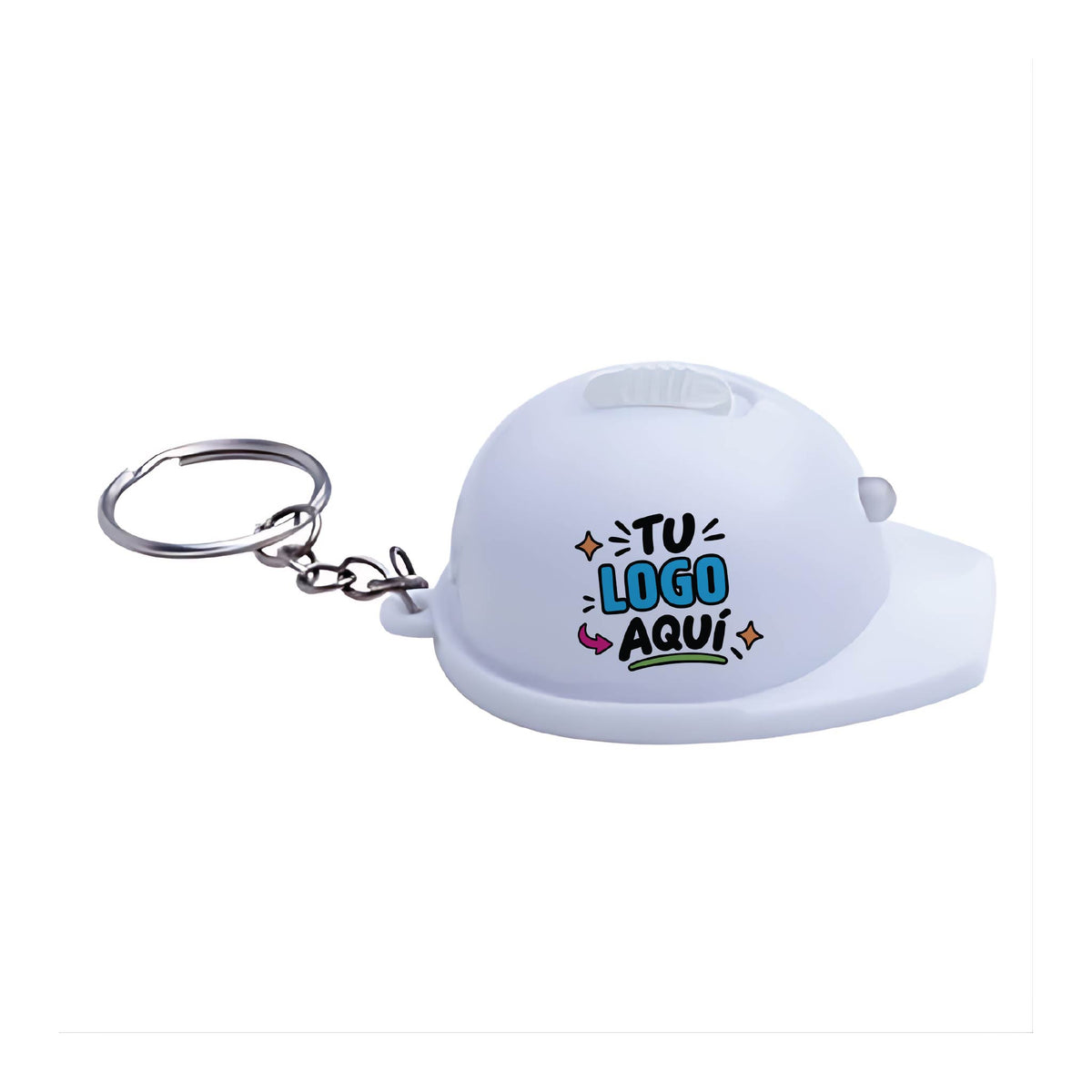 20 Unid Llavero Casco Personalizado con Logo