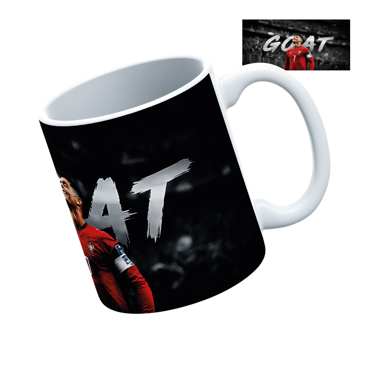 Taza Cristiano Ronaldo Goat