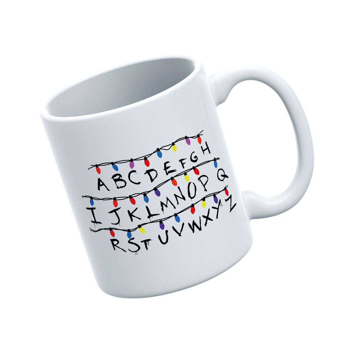 Taza Stranger Things Alfabeto