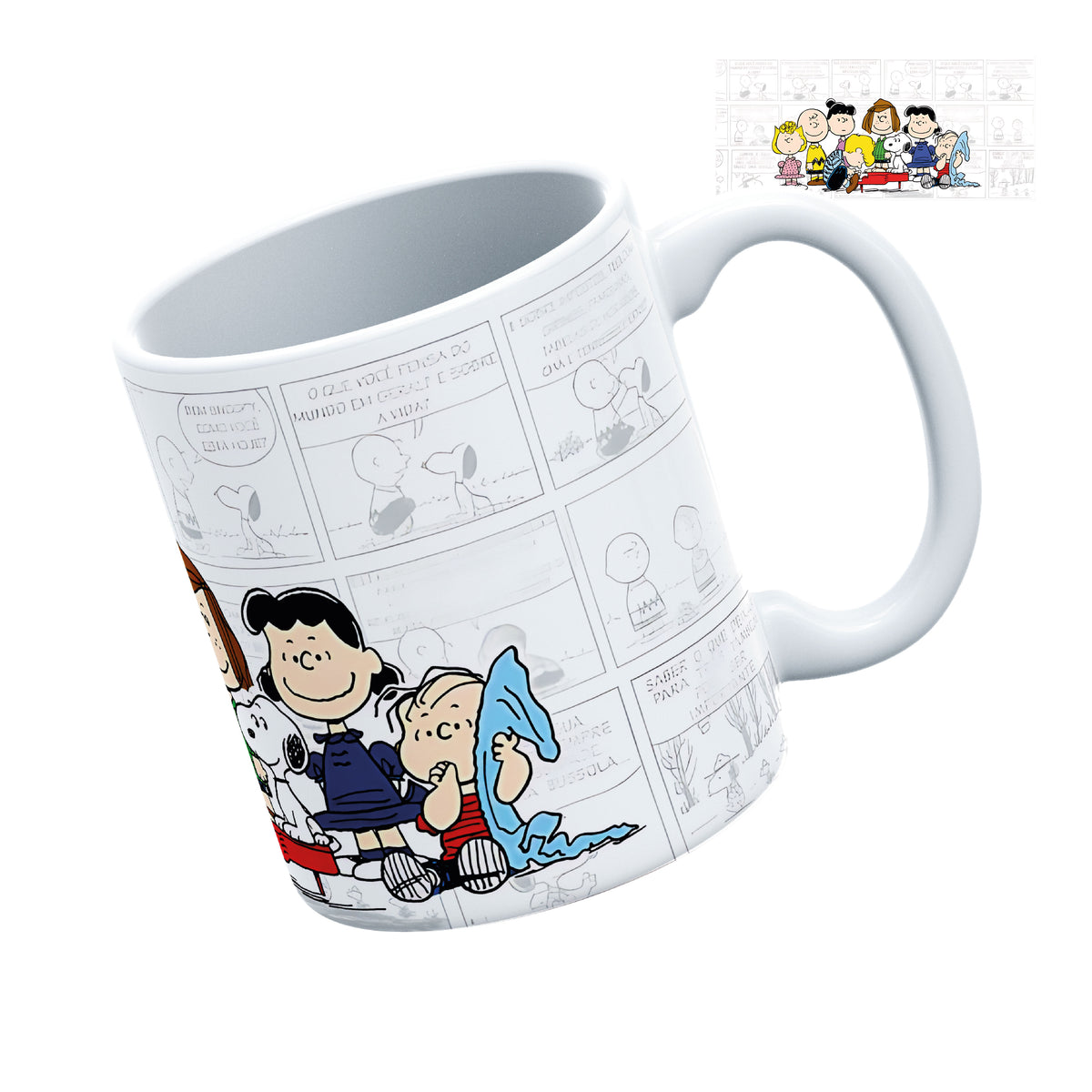 Taza Snoopy Y Charlie Brown Peanuts