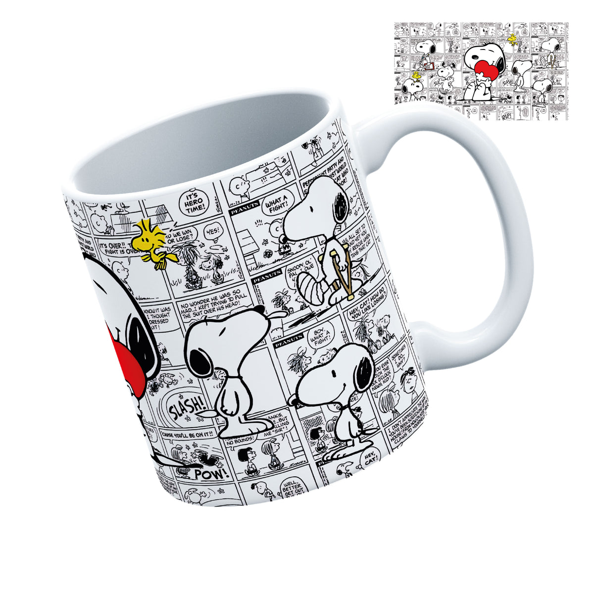 Taza Snoopy Cómics Peanuts