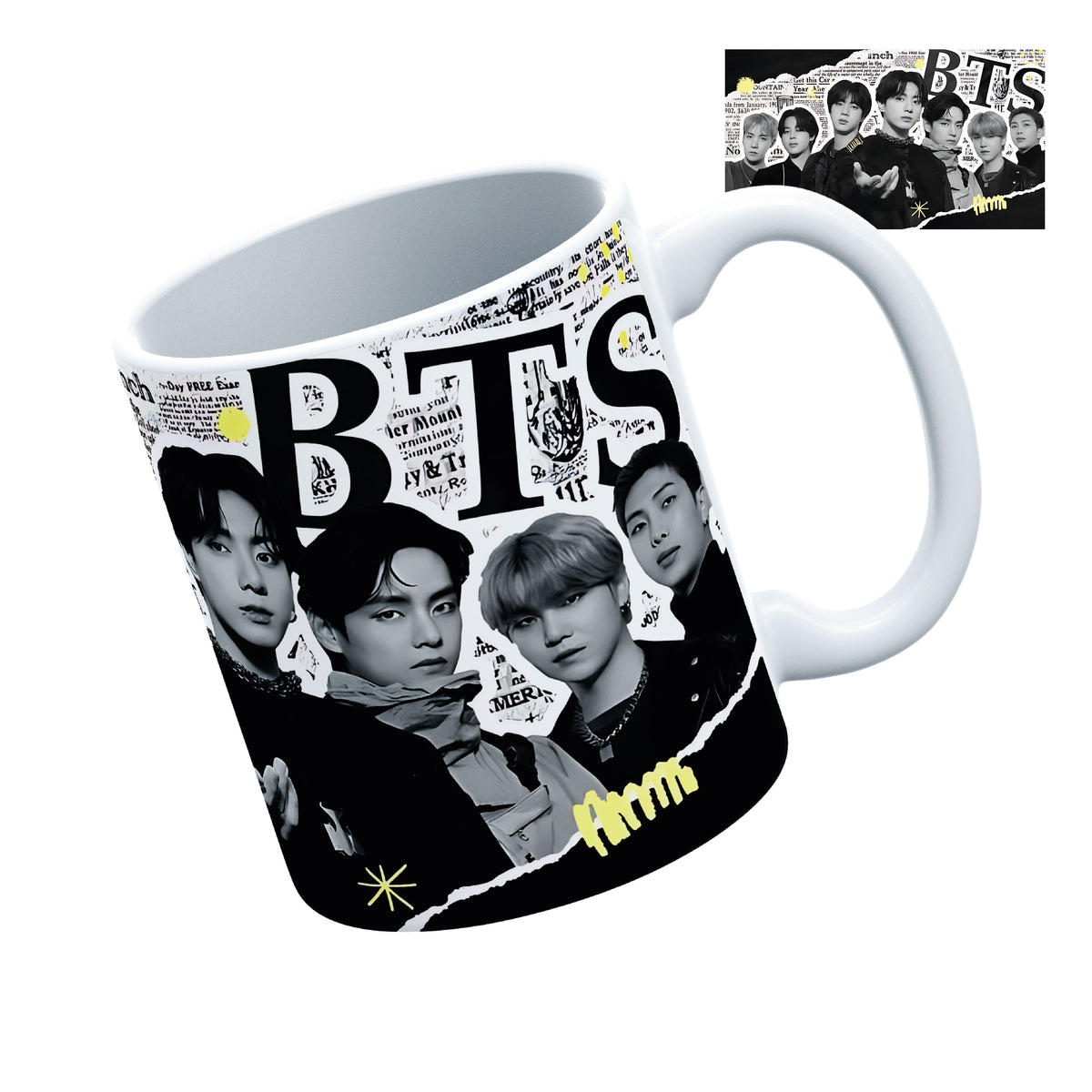 Taza Bts Collage Army