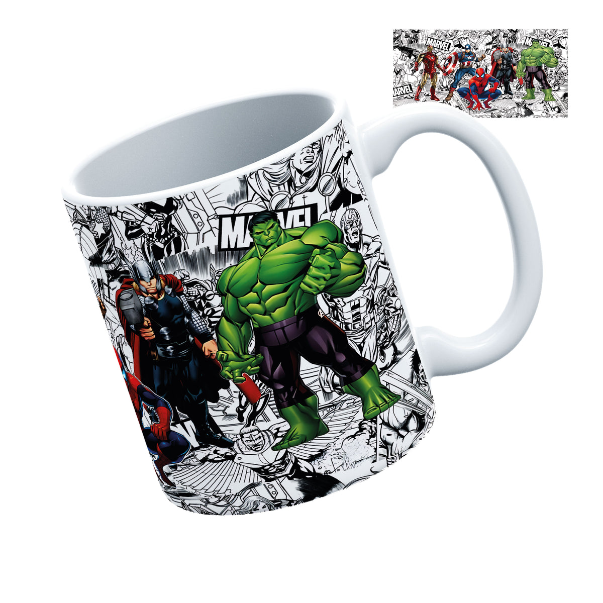 Taza Marvel Superhéroes