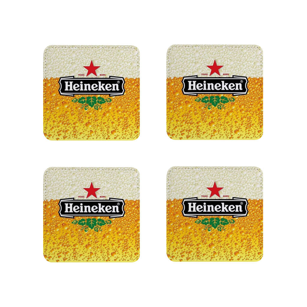Set de 4 Posavasos Heineken