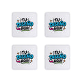 Set de 4 Posavasos Personalizados – ¡Con Tu Diseño!